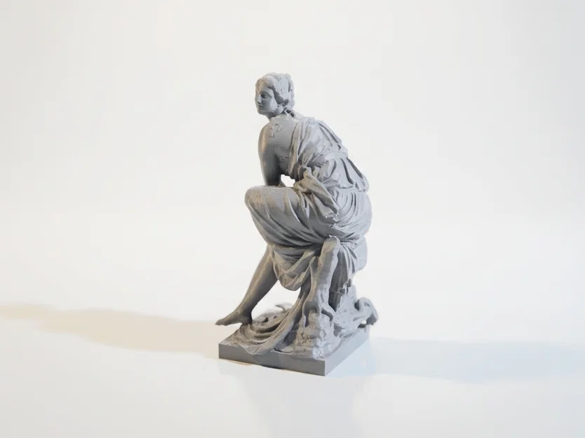 Tượng Điêu Khắc Cổ Điển Eurydice - Mô Hình In 3D - Image 3