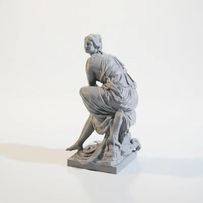 Tượng Điêu Khắc Cổ Điển Eurydice - Mô Hình In 3D