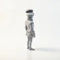 Mô hình 3D Tượng Bá tước Oxford Thời Phục Hưng - Thumbnail 4