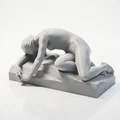 Tượng Điêu Khắc Cổ Điển 'In Sorrow' - Mẫu In 3D Đầy Cảm Xúc - Thumbnail 1