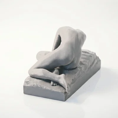 Tượng Điêu Khắc Cổ Điển 'In Sorrow' - Mẫu In 3D Đầy Cảm Xúc