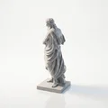 Tượng Asclepius Cổ Điển Hy Lạp - Mẫu In 3D Chi Tiết - Thumbnail 2