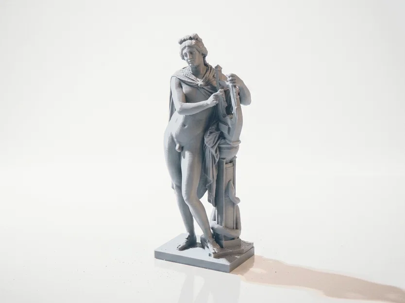 Tượng Thần Apollo Hy Lạp Cổ Đại - Mô Hình In 3D Đẳng Cấp - Image 3