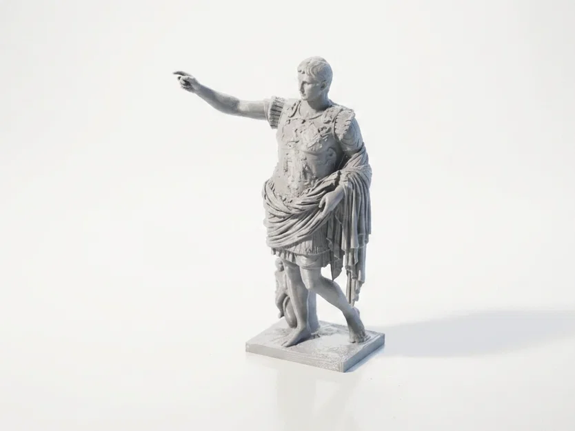 Mô hình in 3D Tượng cổ điển Augustus Prima Porta - Image 3