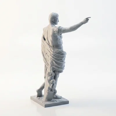 Mô hình in 3D Tượng cổ điển Augustus Prima Porta