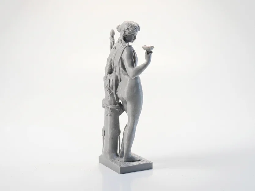 Mô hình in 3D tượng cổ điển Iron Bacchus - Image 3