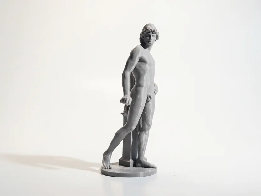 Mô hình in 3D tượng điêu khắc cổ điển Iron Diomedes - Image 3