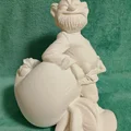 Mô hình 3D Ông lão và củ cải - Trang trí sân vườn độc đáo - Thumbnail 2