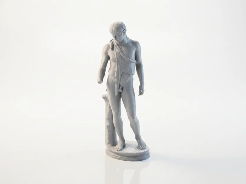 Mô hình in 3D tượng cổ điển Iron Dionysus - Image 1