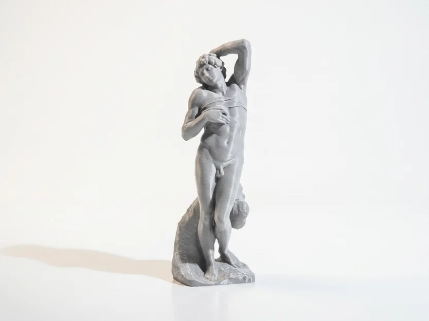 Mô hình in 3D Tượng cổ điển Iron Dying Slave - Image 1