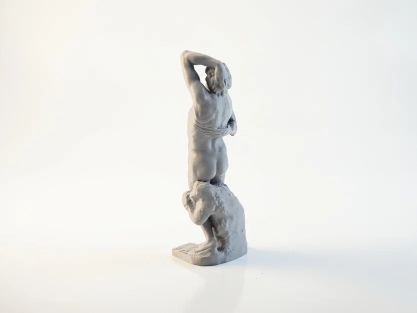 Mô hình in 3D Tượng cổ điển Iron Dying Slave - Image 3