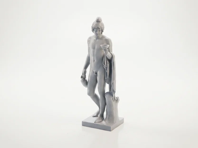 Mô hình in 3D tượng điêu khắc Ganymede cổ điển - Image 1
