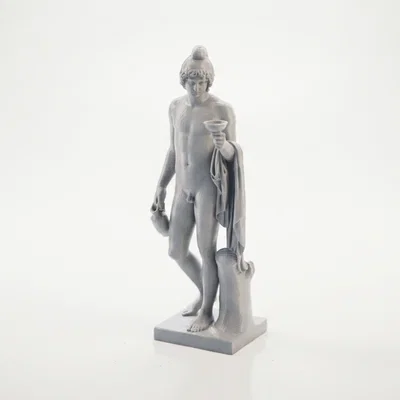 Mô hình in 3D tượng điêu khắc Ganymede cổ điển