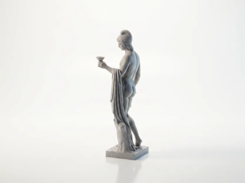 Mô hình in 3D tượng điêu khắc Ganymede cổ điển - Image 2