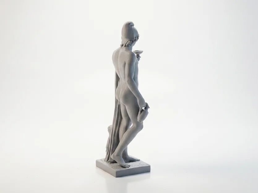 Mô hình in 3D tượng điêu khắc Ganymede cổ điển - Image 4