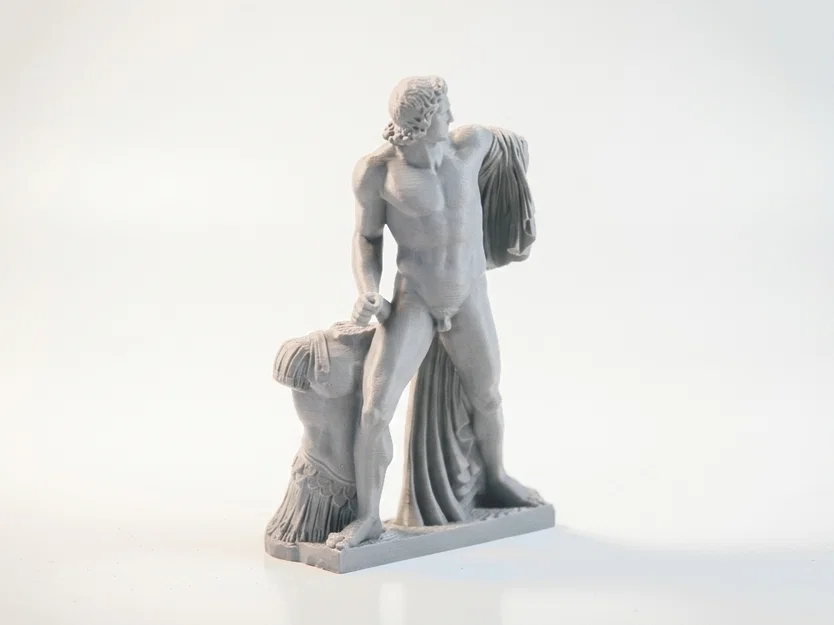 Mô hình tượng cổ điển Iron Dioscurus để in 3D - Image 3