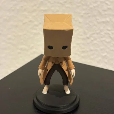 Mô hình 3D nhân vật Mono trong Little Nightmares cực chất