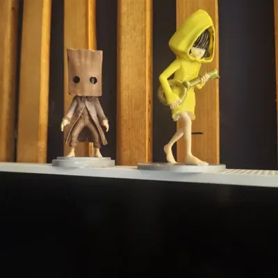 Mô hình 3D nhân vật Mono trong Little Nightmares cực chất