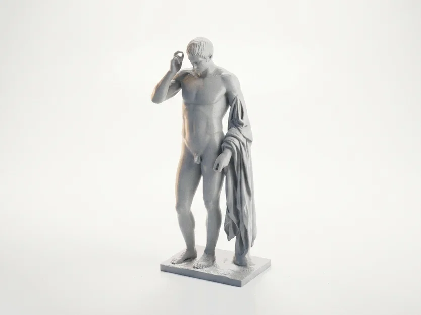 Mô hình in 3D tượng chiến binh La Mã cổ điển Germanicus - Image 1
