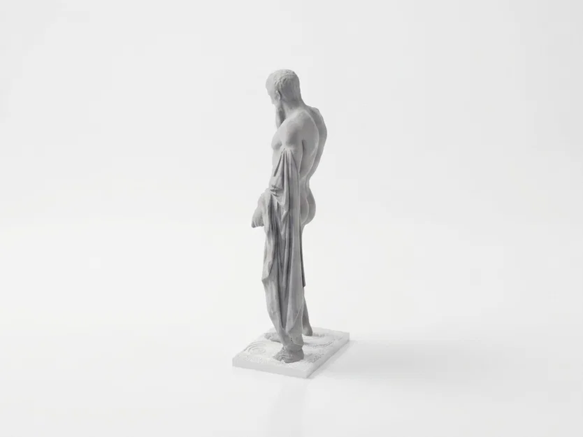 Mô hình in 3D tượng chiến binh La Mã cổ điển Germanicus - Image 2
