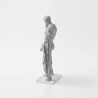 Mô hình in 3D tượng chiến binh La Mã cổ điển Germanicus