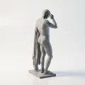 Mô hình in 3D tượng chiến binh La Mã cổ điển Germanicus - Thumbnail 3