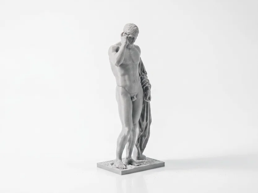 Mô hình in 3D tượng chiến binh La Mã cổ điển Germanicus - Image 4