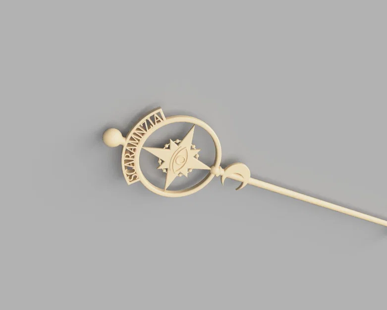Gậy khuấy nước uống độc đáo với charm trang trí in 3D - Image 1