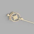 Gậy khuấy nước uống độc đáo với charm trang trí in 3D - Thumbnail 1