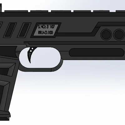 Specter Mk-II - Mẫu súng lục chiến thuật tương lai