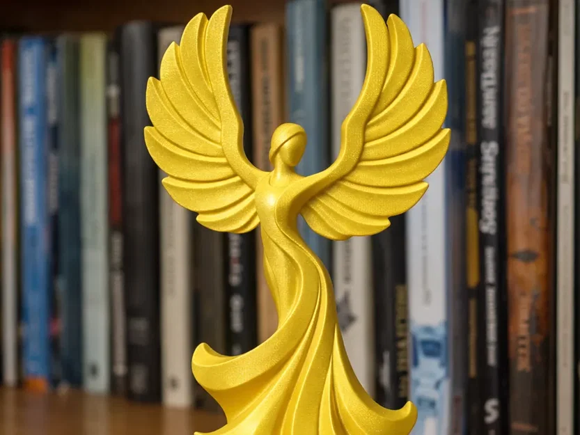 Golden Seraphim – Tượng Thiên Thần Uy Nghi - Image 1