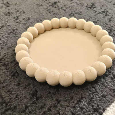 Khay đựng đồ Valet Tray hình tròn in 3D tinh tế