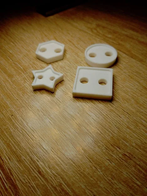 Bộ sưu tập cúc áo 3D đa hình dạng cho trang phục tự thiết kế - Image 2