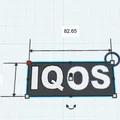 Móc khóa IQOS thiết kế tinh tế - File in 3D chất lượng - Thumbnail 2