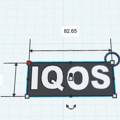 Móc khóa IQOS thiết kế tinh tế - File in 3D chất lượng