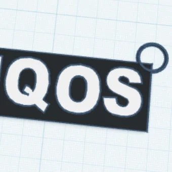 Móc khóa IQOS thiết kế tinh tế - File in 3D chất lượng