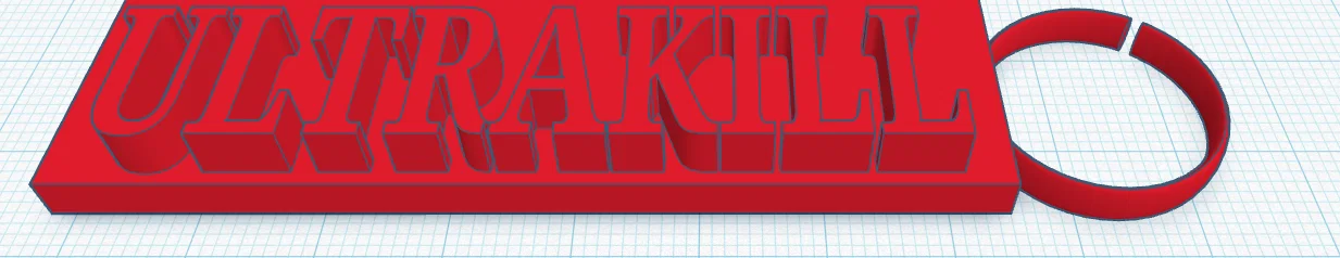 Móc khóa ULTRAKILL in 3D độc đáo cho game thủ - Image 1