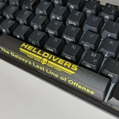 Keycap Phím Cách Helldivers