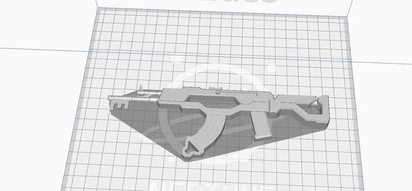 Mô hình súng Roblox Rivals AKEY-47 - Tải file in 3D chất lượng cao - Image 1