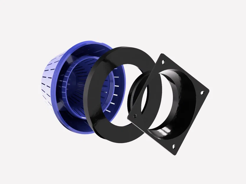 Bộ lọc than hoạt tính 120mm dành cho quạt máy in 3D - Image 1