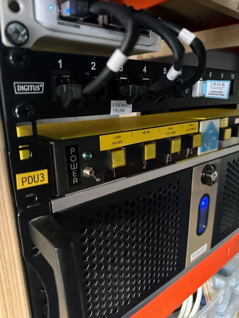 Bảng điều khiển nút nhấn gắn tủ rack (Rack pushbutton panel) - Image 7
