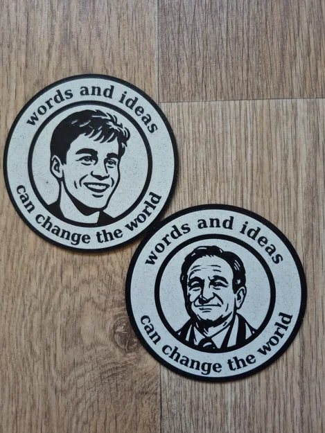 Đế lót ly chủ đề "Dead Poets Society" - Image 1