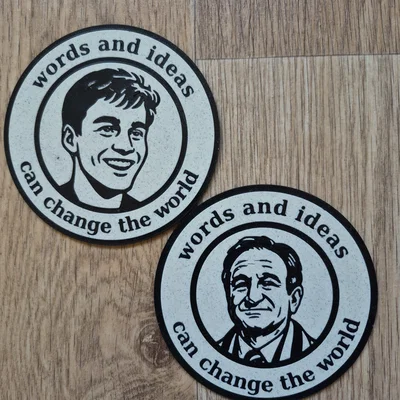 Đế lót ly chủ đề "Dead Poets Society"