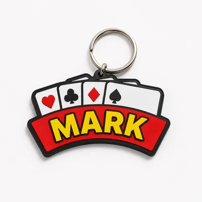 Thẻ tên cá nhân hóa kiểu lá bài của Mark