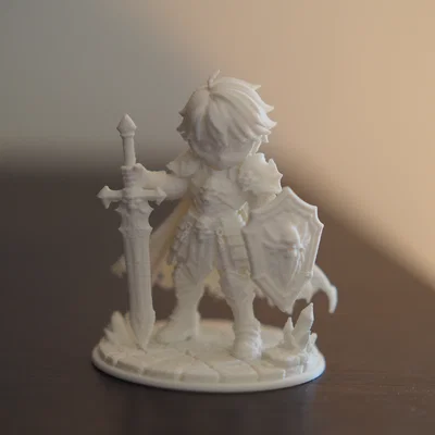 Shadowbane – Mô hình Hiệp sĩ Bóng đêm Chibi 70mm Fantasy