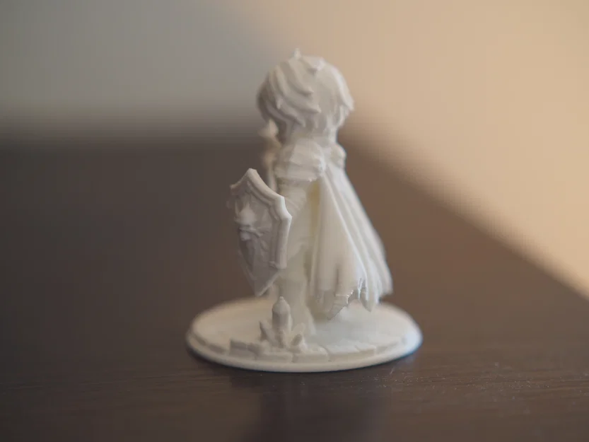 Shadowbane – Mô hình Hiệp sĩ Bóng đêm Chibi 70mm Fantasy - Image 2