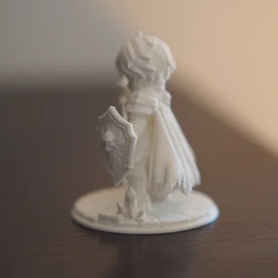 Shadowbane – Mô hình Hiệp sĩ Bóng đêm Chibi 70mm Fantasy