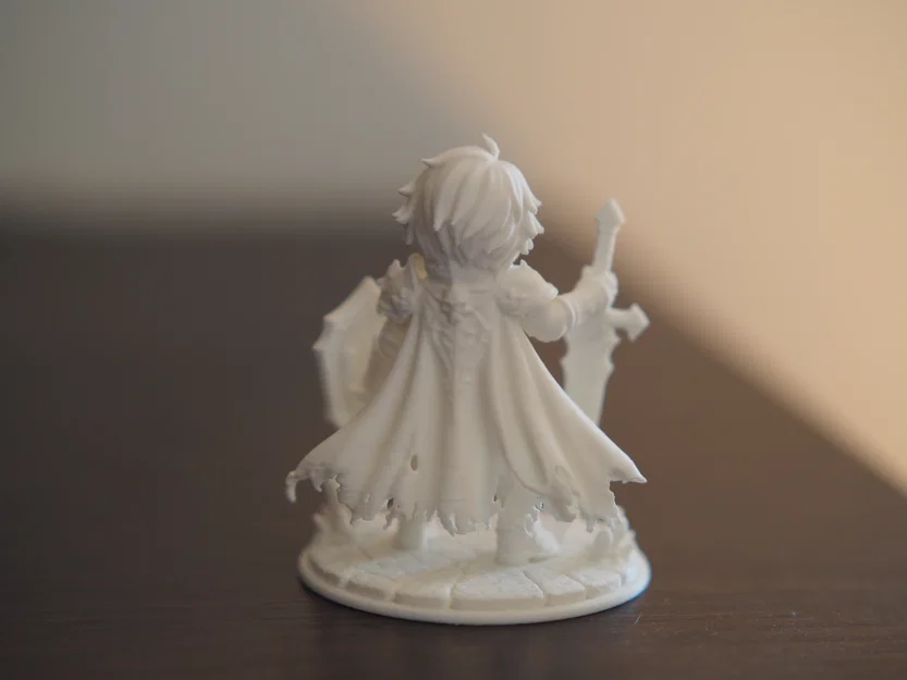 Shadowbane – Mô hình Hiệp sĩ Bóng đêm Chibi 70mm Fantasy - Image 3