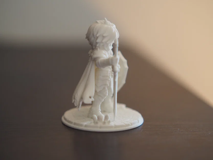 Shadowbane – Mô hình Hiệp sĩ Bóng đêm Chibi 70mm Fantasy - Image 4