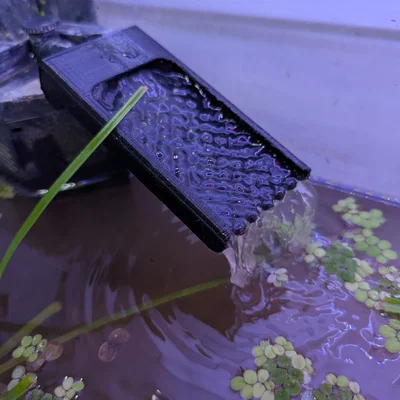 Đầu ra nước thác mini (Waterfall Return) cho lọc góc 10mm